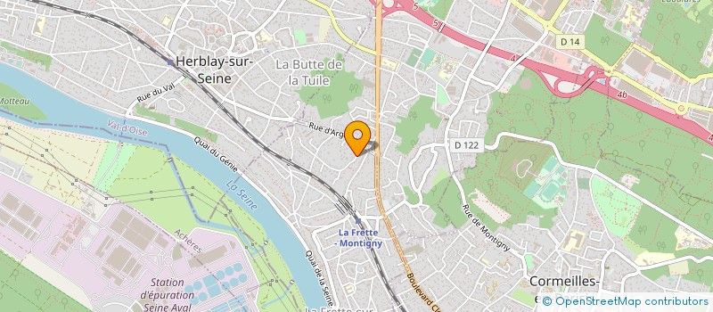 localisation de l'entreprise MONSIEUR NICOLAS LEHEMBRE  LA FRETTE-SUR-SEINE