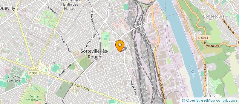 localisation de l'entreprise MONSIEUR NICOLAS LEHEURTEUR  SOTTEVILLE-LES-ROUEN