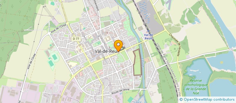 localisation de l'entreprise MONSIEUR NICOLAS LEHU  VAL-DE-REUIL