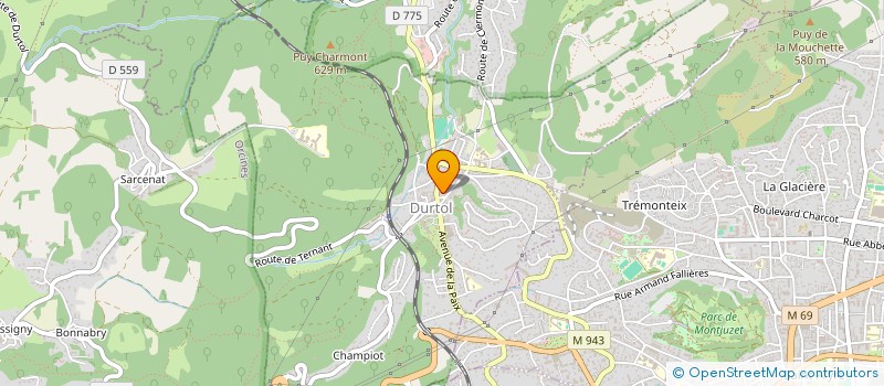 localisation de l'entreprise MONSIEUR NICOLAS LEJEUNE  DURTOL