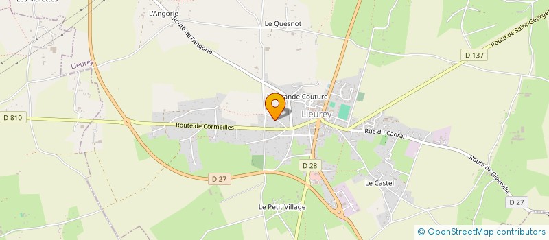 localisation de l'entreprise MONSIEUR NICOLAS LELOUP  LIEUREY