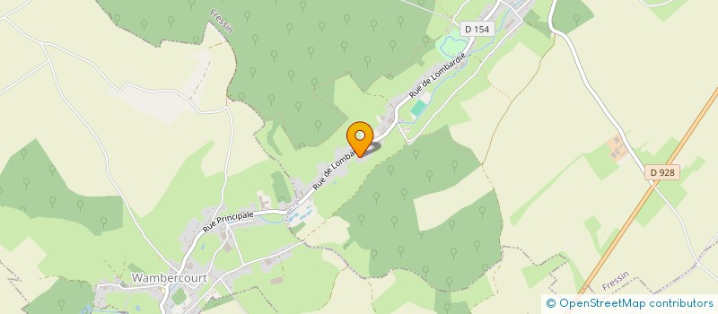 localisation de l'entreprise MONSIEUR NICOLAS LEMAIRE  FRESSIN