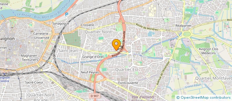 localisation de l'entreprise MONSIEUR NICOLAS LEMAIRE à AVIGNON