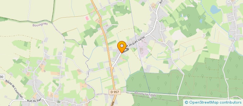 localisation de l'entreprise MONSIEUR NICOLAS LEMAIRE  BEUVRY-LA-FORET