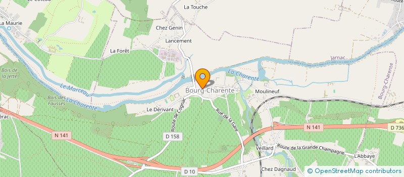 localisation de l'entreprise MONSIEUR NICOLAS LEMAIRE à BOURG-CHARENTE