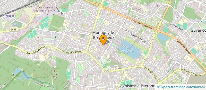 localisation de l'entreprise MONSIEUR NICOLAS LEMAIRE  MONTIGNY-LE-BRETONNEUX