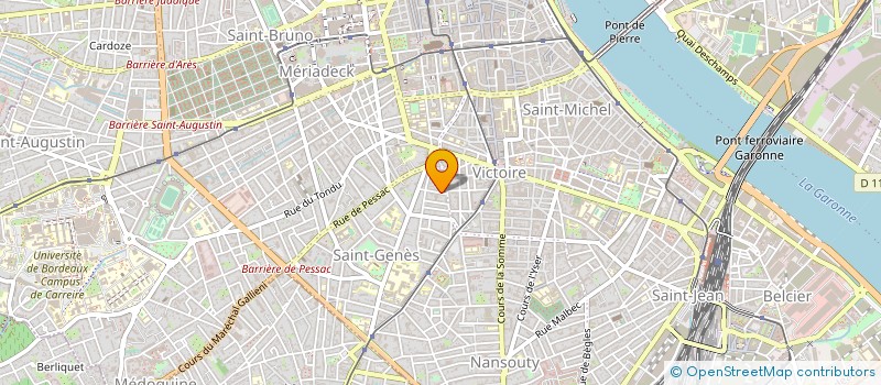 localisation de l'entreprise MONSIEUR NICOLAS LEMAN à BORDEAUX