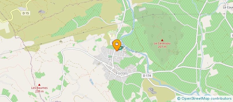 localisation de l'entreprise MONSIEUR NICOLAS LEMARQUIS  FONTES