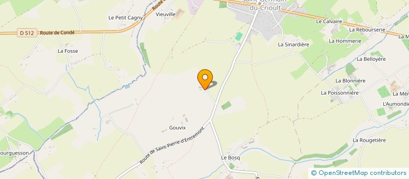 localisation de l'entreprise MONSIEUR NICOLAS LEMASQUERIER  CONDE-EN-NORMANDIE