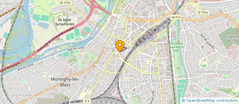 localisation de l'entreprise MONSIEUR NICOLAS LEMAU DE TALANCE  METZ