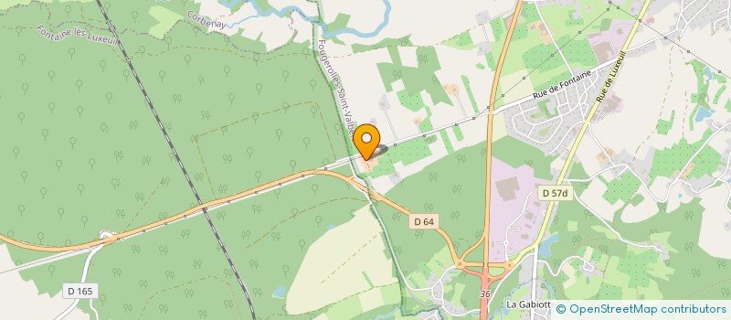 localisation de l'entreprise MONSIEUR NICOLAS LEMERCIER  FOUGEROLLES-SAINT-VALBERT