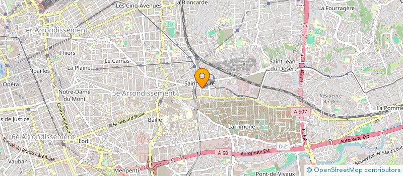 localisation de l'entreprise MONSIEUR NICOLAS LEMOINE à MARSEILLE