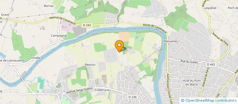 localisation de l'entreprise MONSIEUR NICOLAS LEMPERIER  BIAS