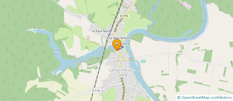 localisation de l'entreprise MONSIEUR NICOLAS LENOIR  LAMARCHE-SUR-SAONE