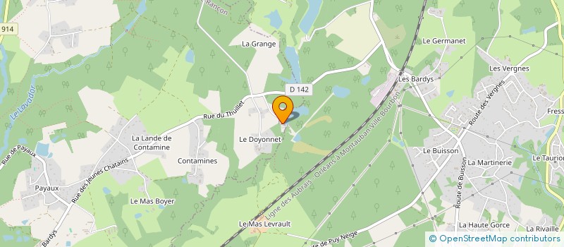 localisation de l'entreprise MONSIEUR NICOLAS LENOIR  RILHAC-RANCON