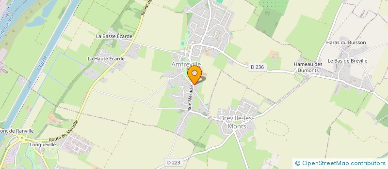 localisation de l'entreprise MONSIEUR NICOLAS LEPRINCE  FALAISE