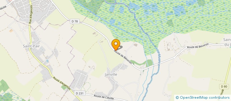 localisation de l'entreprise MONSIEUR NICOLAS LEQUESNE  JANVILLE