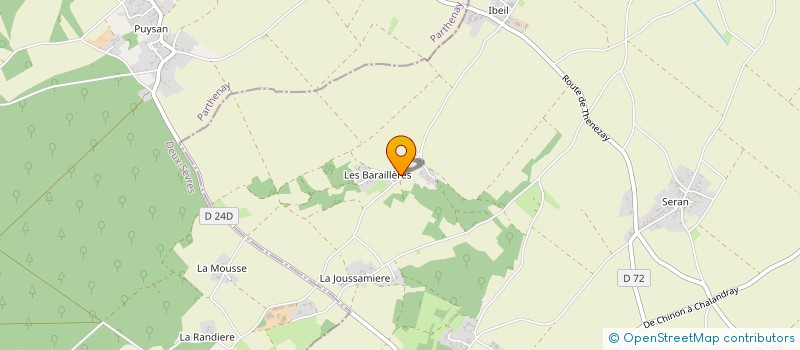 localisation de l'entreprise MONSIEUR NICOLAS LEQUILLEUC  CHERVES