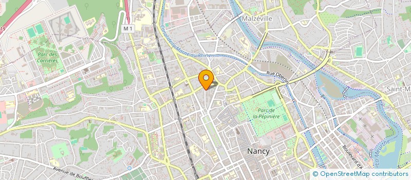 localisation de l'entreprise MONSIEUR NICOLAS LEQUIN  NANCY