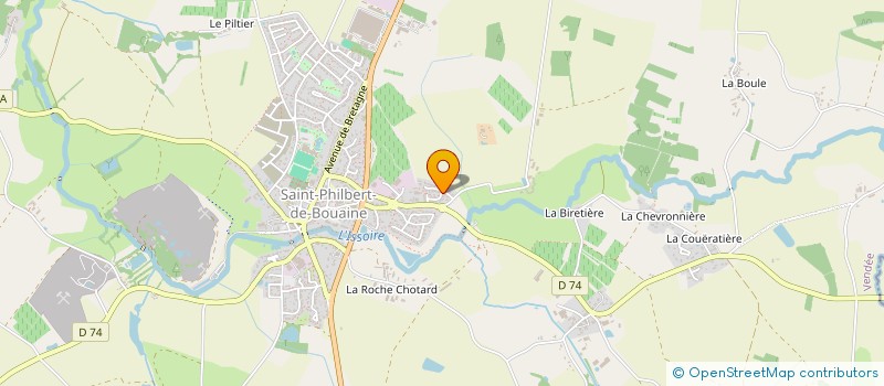 localisation de l'entreprise MONSIEUR NICOLAS LERCETEAU  SAINT-PHILBERT-DE-BOUAINE