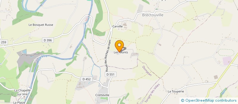 localisation de l'entreprise MONSIEUR NICOLAS LEREDDE à TORIGNY-LES-VILLES