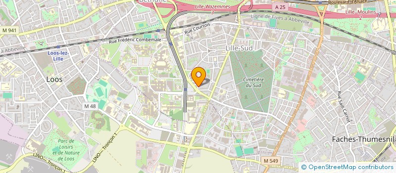 localisation de l'entreprise MONSIEUR NICOLAS LEROUX à LILLE
