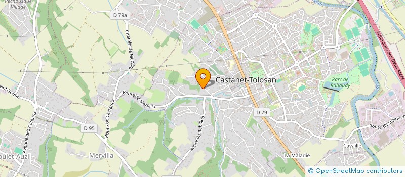 localisation de l'entreprise MONSIEUR NICOLAS LEROUX à CASTANET-TOLOSAN