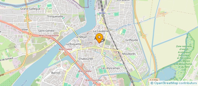 localisation de l'entreprise MONSIEUR NICOLAS LEROY  ARLES