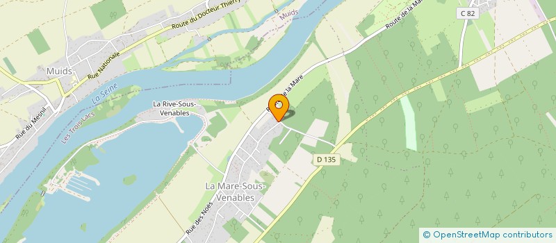 localisation de l'entreprise MONSIEUR NICOLAS LEROY à LES TROIS LACS