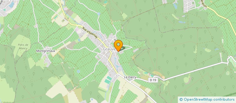 localisation de l'entreprise MONSIEUR NICOLAS LESAGE  GRAUVES