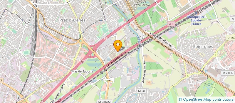 localisation de l'entreprise MONSIEUR NICOLAS LESAGE  ARLES