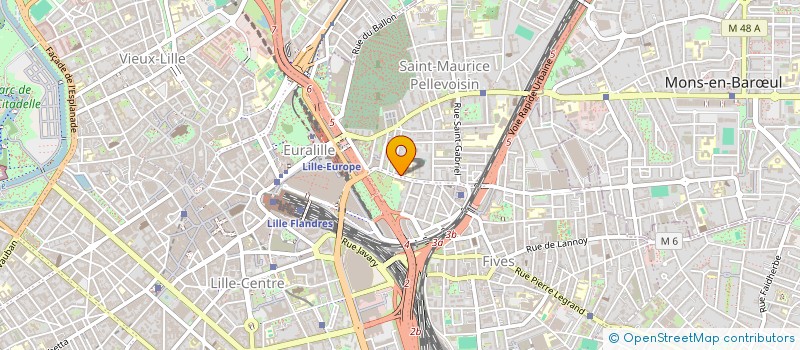 localisation de l'entreprise MONSIEUR NICOLAS LESANI à LILLE