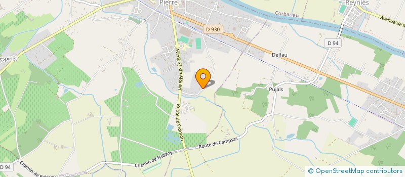 localisation de l'entreprise MONSIEUR NICOLAS LESCOUET  LABASTIDE-SAINT-PIERRE