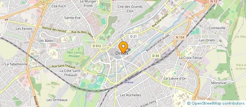 localisation de l'entreprise MONSIEUR NICOLAS LESCUYER-CHAVASSE à DREUX