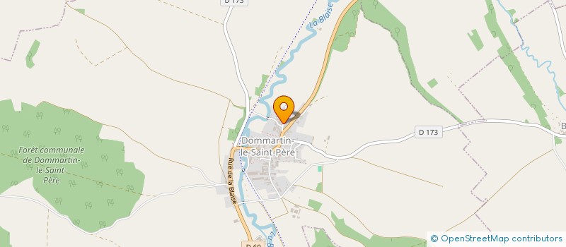 localisation de l'entreprise MONSIEUR NICOLAS LESEURRE à DOMMARTIN-LE-SAINT-PERE