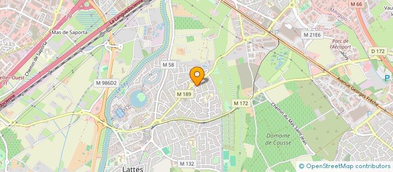 localisation de l'entreprise MONSIEUR NICOLAS LESSANA à LATTES