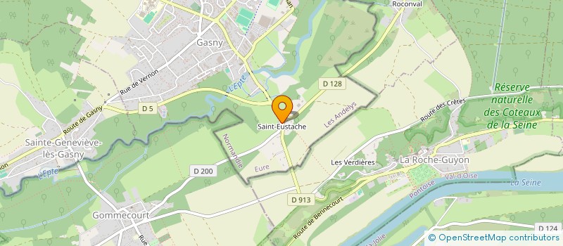 localisation de l'entreprise MONSIEUR NICOLAS LETELLIER  GASNY