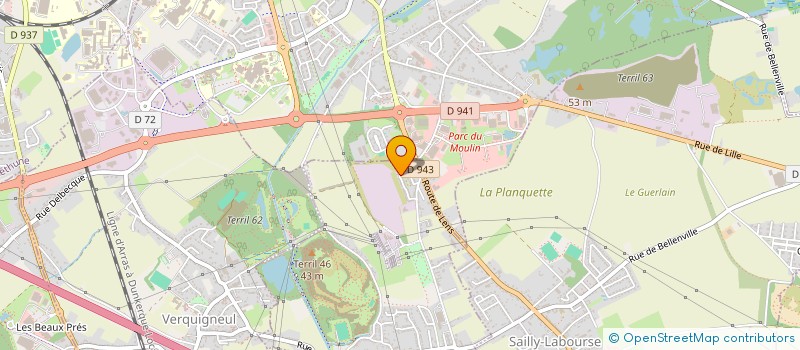 localisation de l'entreprise MONSIEUR NICOLAS LETENDART  LABOURSE