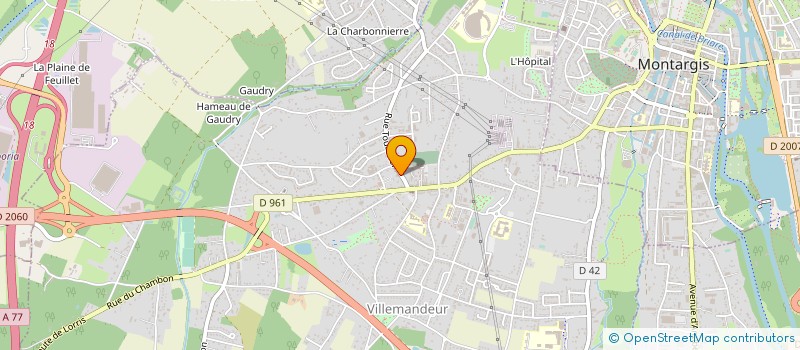 localisation de l'entreprise MONSIEUR NICOLAS LETOURNEAU à VILLEMANDEUR
