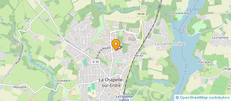 localisation de l'entreprise MONSIEUR NICOLAS LETOURNEL à LA CHAPELLE-SUR-ERDRE
