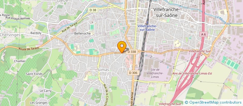localisation de l'entreprise MONSIEUR NICOLAS LEUREAU à VILLEFRANCHE-SUR-SAONE