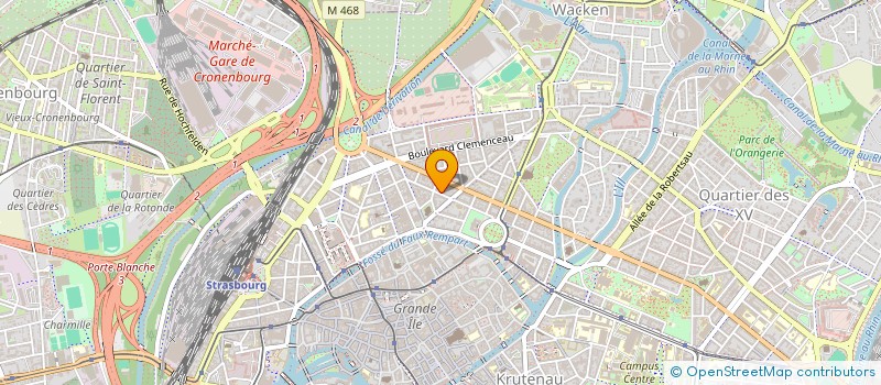 localisation de l'entreprise MONSIEUR NICOLAS LEURENT à STRASBOURG