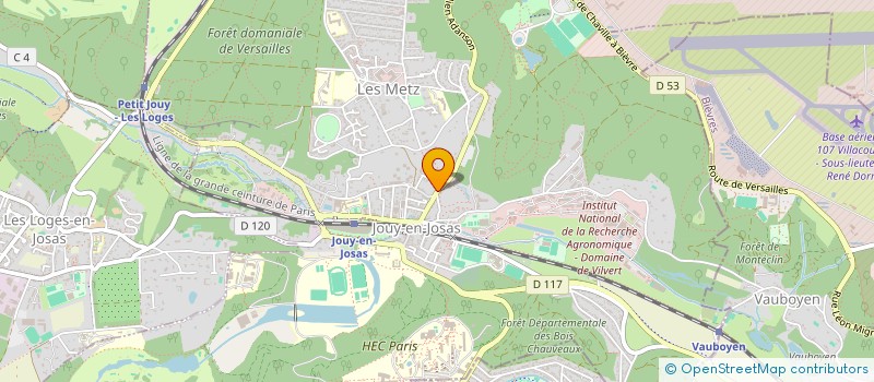 localisation de l'entreprise MONSIEUR NICOLAS LEURY  JOUY-EN-JOSAS