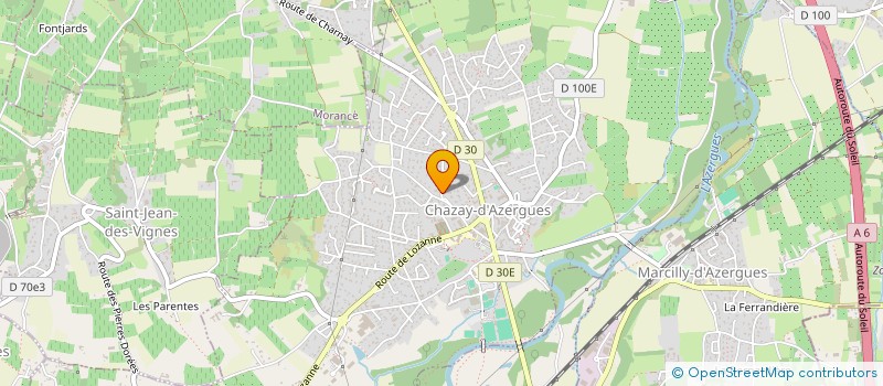 localisation de l'entreprise MONSIEUR NICOLAS LEWITUS  CHAZAY-D'AZERGUES