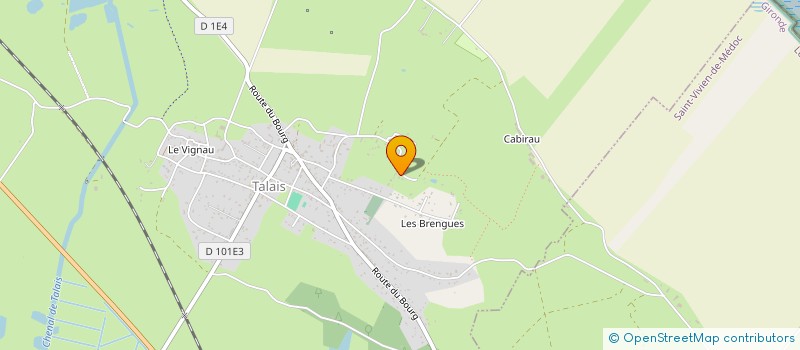 localisation de l'entreprise MONSIEUR NICOLAS LEXCELLENT  TALAIS