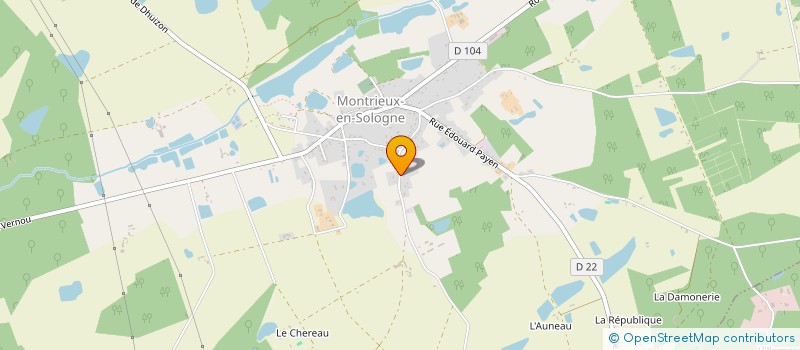 localisation de l'entreprise MONSIEUR NICOLAS LEYET  MONTRIEUX-EN-SOLOGNE