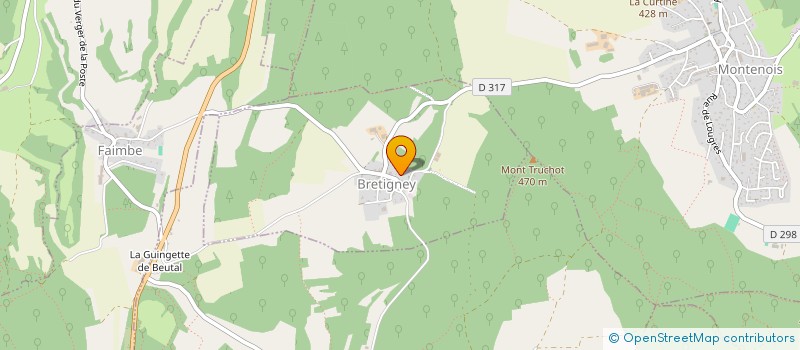 localisation de l'entreprise MONSIEUR NICOLAS LHOMME  FAIMBE