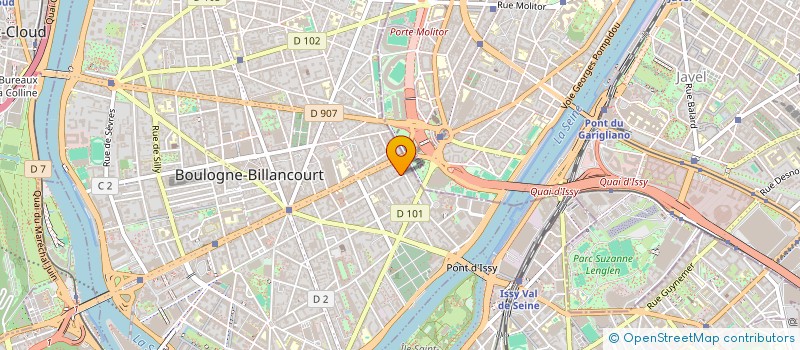 localisation de l'entreprise MONSIEUR NICOLAS LIEBMANN à BOULOGNE-BILLANCOURT