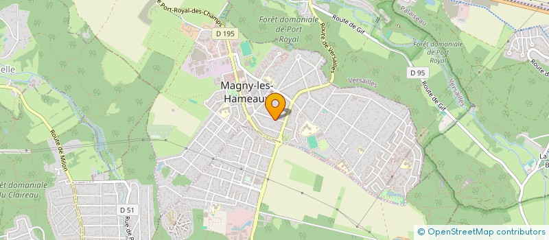 localisation de l'entreprise MONSIEUR NICOLAS LIER  MAGNY-LES-HAMEAUX