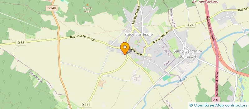 localisation de l'entreprise MONSIEUR NICOLAS LIETAER à SOISY-SUR-ECOLE